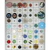 A LARGE ASSORTMENT OF DIVISION 1 & 3 GLASS BUTTONS