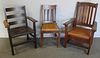 Stickley Chair Grouping Including Stickley Bros.