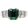 Exquisite Emerald & Diamond Ring