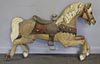 "Dapple Gray" Carousel Horse in Old Paint.