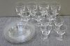 Lot of Steuben Glass Stemware and Dishes.