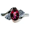 Stunning 7x5 Pink Tourmaline & Diamond Ring