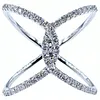 Contemporary Diamond Twist Ring