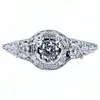 Fine Art Deco Diamond Engagement Ring