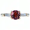 Gorgeous Pink Tourmaline & Diamond Ring