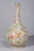 Chinese Famille Rose & Verte Porcelain Vase