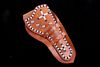 Cheyenne Beaded Single Action Army Leather Holster