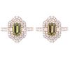 RARE Natural Alexandrite & Diamond 18k Gold Ring