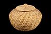 Papago Indian Hand Woven Coil Basket c. 1950's