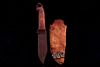 Northern Plains Indians Trade Knife Beaded Sheath