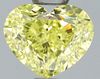 1.01 ct., Fancy Yellow/VS1, Heart cut diamond, unmounted, PK2207-06