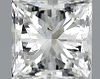 1.01 ct., H/SI2, Princess cut diamond, unmounted, PK1936
