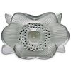 Lalique Crystal "Three Anemones" Candle Holder