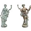 Roman-Greco Bronze Figural Garden Statues