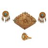 Antique Persian 12k Gold Jewelry Set