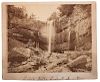 Civil War Albumen Photograph, "Lulah Falls, Lookout Mountains" 