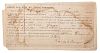 CSA General John Hunt Morgan, Signed Slave Receipt, 1854 