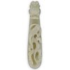 Chinese White Jade Carved Belt Buckle
