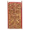 Thai Carved Wooden Window Shutters