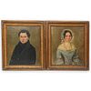 (2 Pc) Pair of Victorian Portrait Paintings