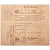 Military Appointment Signed by John Langdon and John Taylor Gilman, New Hampshire Governors & Continental Congress  