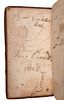 Medical Book Owned by Davy Crockett, "Domestic Medicine Book, Treatise on the Prevention and Cure of Disease," Dr. William Buchan, 1828 