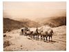 W.H. Jackson Photograph, "Stage Crossing San Marcos Pass, California"