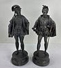 Two Vintage Bronze Statues