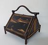 Antique Japanese Lacquer Sewing Box