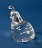 Signed Steuben Clear Glass Crystal Quail