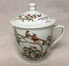 CHINESE FAMILLE ROSE TEA CUP AND COVER ,H 12.5CM