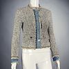 Dolce & Gabbana tweed and denim jacket