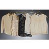 Group of ladies embellished evening wear tops