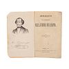 Ruiz, Eduardo. Biografía del Ciudadano Melchor Ocampo. Morelia, 1875. 2a edición. Firmado y dedicado por el autor.