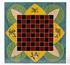 Folk Art Slate Checkerboard
