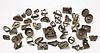 Collection of 41 Early Tin Cookie Cutters