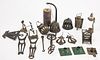 Iron and Metalware Novelty Lot