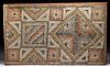 Huge Roman Imperial Stone Geometric Mosaic