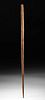 Rare 19th C. Hawaiian Kauila Wood Spear