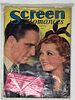 SCREEN Romances vintage, March 1937 25 cents