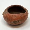 Vintage INCA MAYA, AZTEC Terra cotta bowl