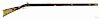 Peter White (Pennsylvania 1778-1834), full stock long rifle, approximately .32 caliber