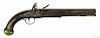 U.S. Model 1805 Harpers Ferry flintlock single-shot pistol, .54 smoothbore caliber