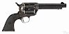 Colt single-action 2nd Generation Army revolver, .38 special caliber, made in 1956