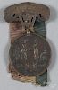 West Virginia Honorably Discharged Civil War medal, late 19th c., inscribed Jas Roby Co
