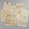 Collection of Ships' Papers and Related Documents 18th and 19th Century.
