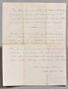 Holmes, Oliver Wendell, Senior (1809-1894) Signed Poetry Transcription, 27 April 1868.