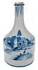 Bristol Delftware Blue and White Bottle