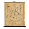 Vermont and New Hampshire. Lewis Robinson (1793-1871) Map of Vermont & New Hampshire.