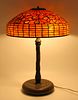 Tiffany Studios Signed 18" Table Lamp